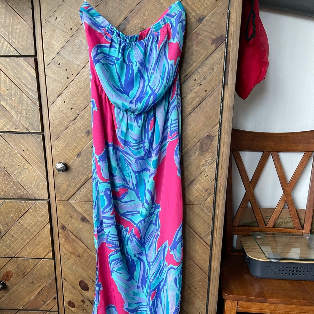 Lilly Pulitzer M Maxi dress - great for coverup